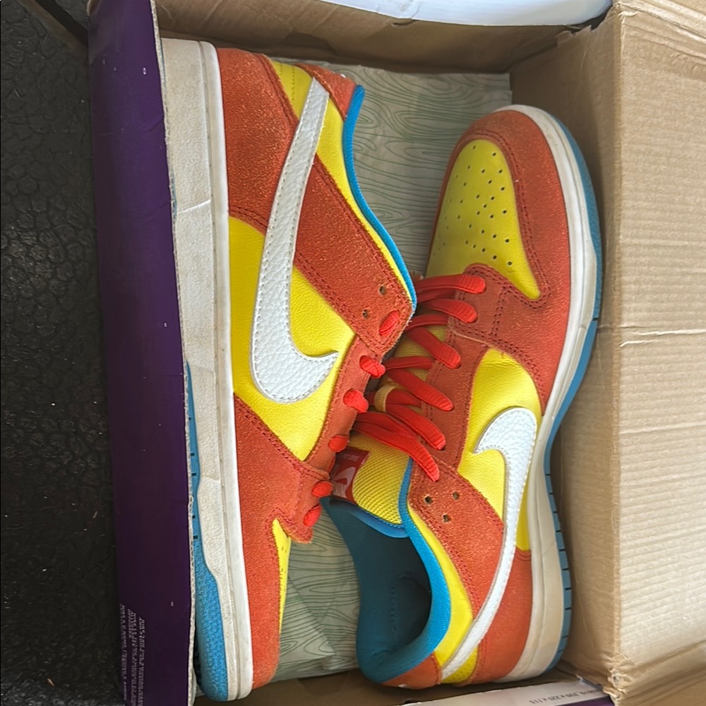 Nike SB BART Simpson Dunks